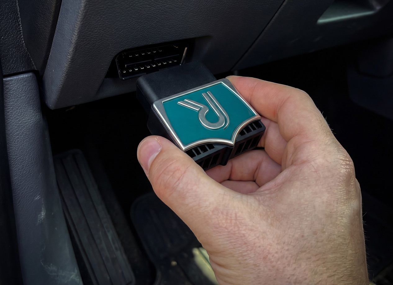SafeBaby365 in-vehicle device connection